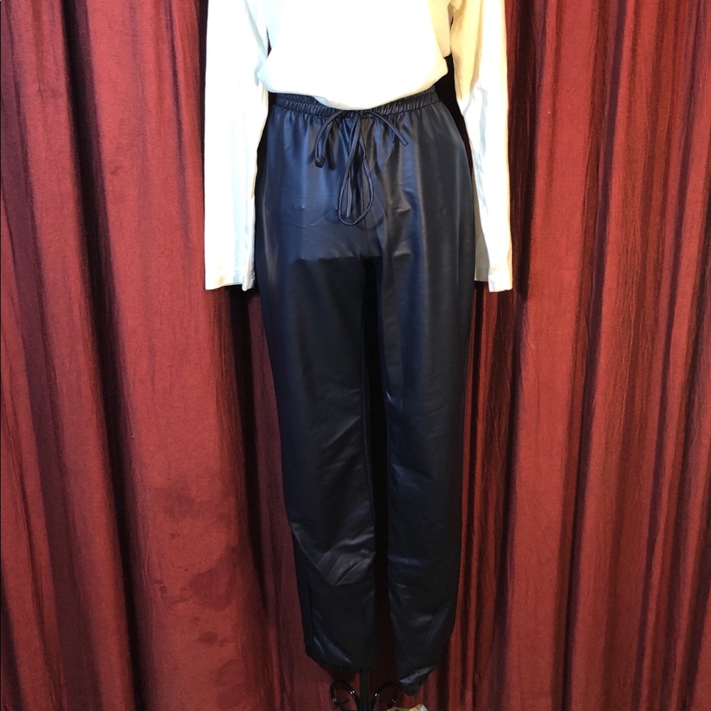 Royal Blue Drawstring Pants - Picture 3 of 3